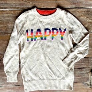 Gap happy girls sweater